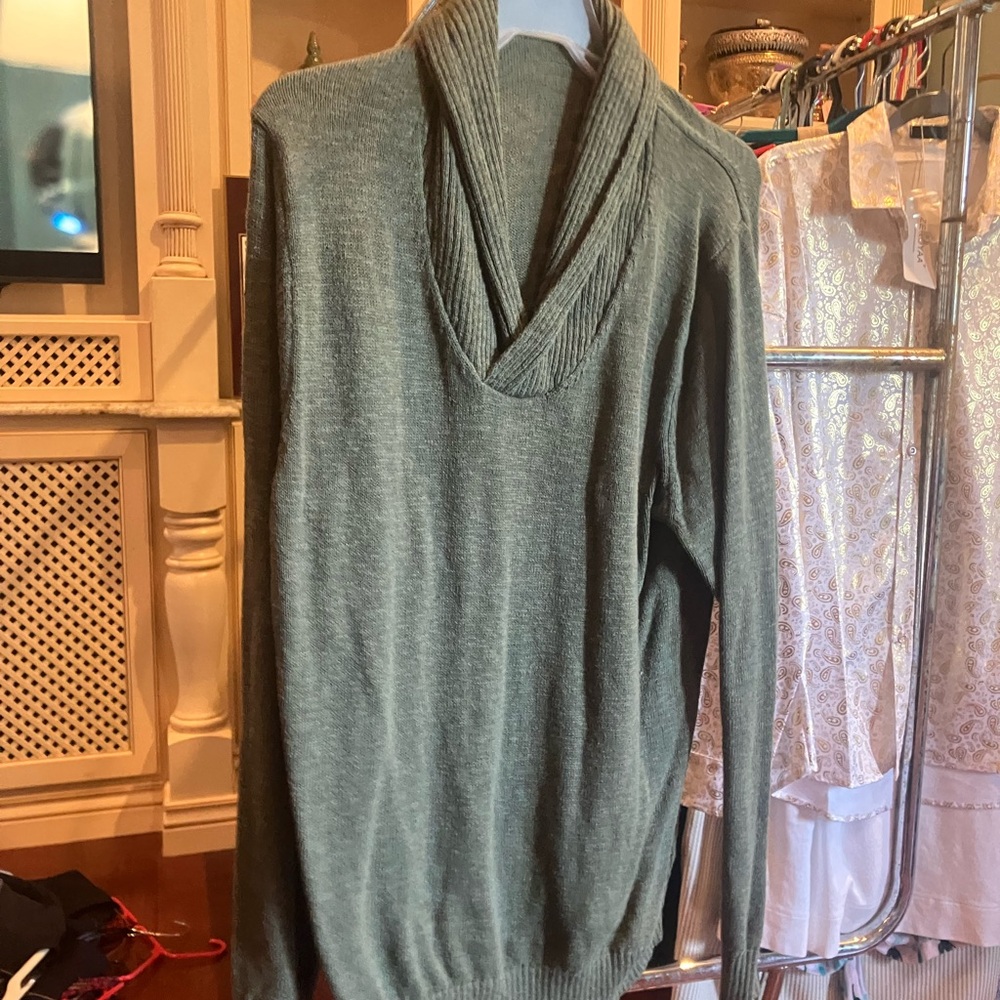 Goodfellow & Co Olive Cowl Neck Sweater